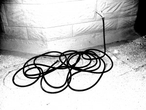 hose photo B&W